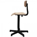 KT-2 Swivel plywood chair with a screw