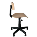 KT-4 Plywood swivel chair on an actuator