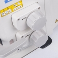 JUKI LU2868AL-7 2-needlelockstitch machine with flat bed and unison-feed